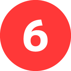 ⑥万全のセキュリティ